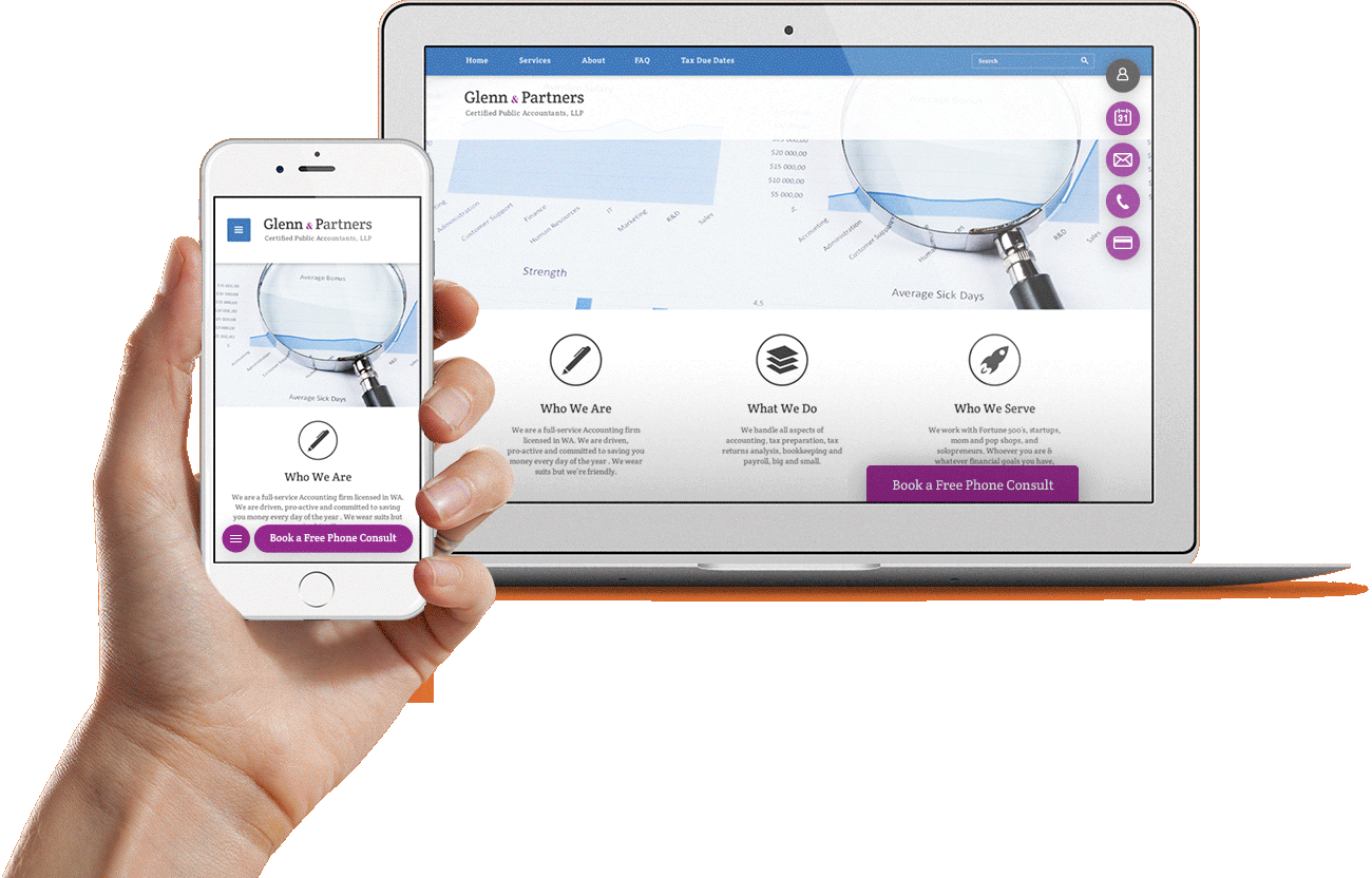 vcita's contact us widget