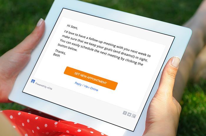 Automated follow-up emails