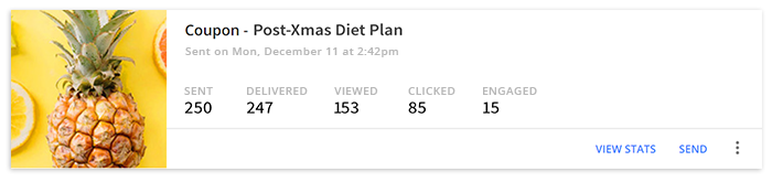 Easily track your email marketing campaigns