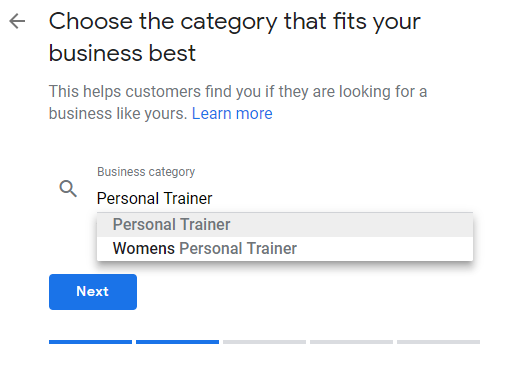 Choosing a business category is crucial to your Google listing