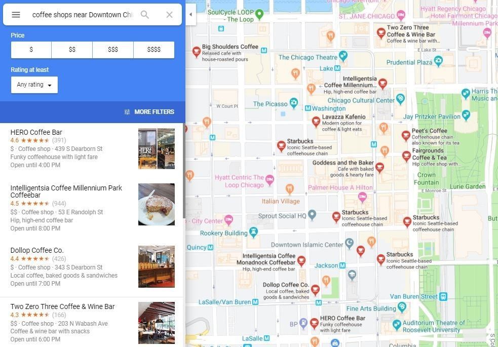 Google Maps can help you find WiFi hotspots