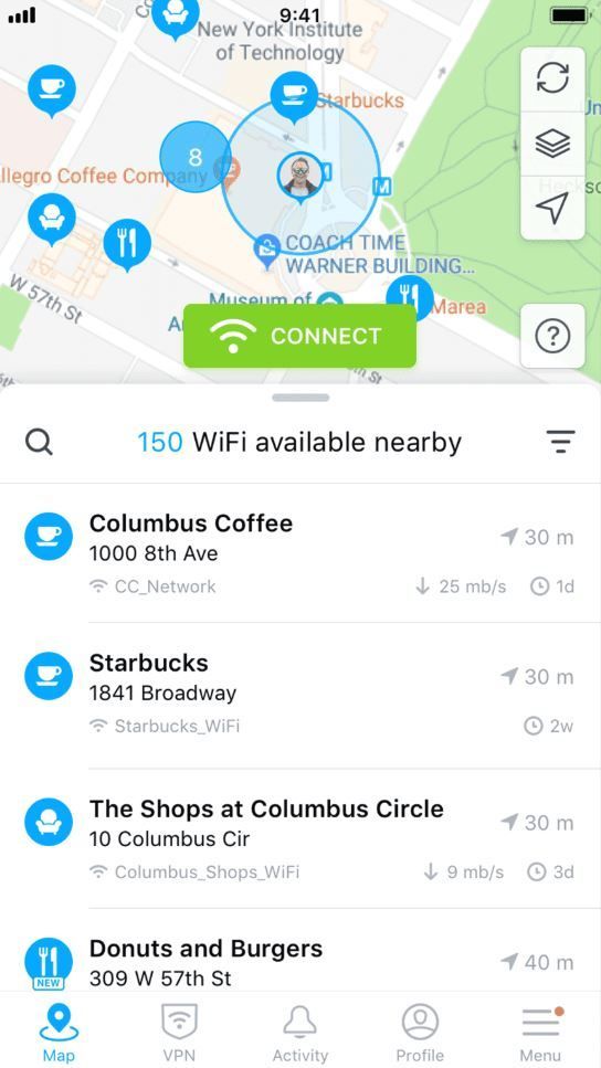 Wi-Fi Map screenshot